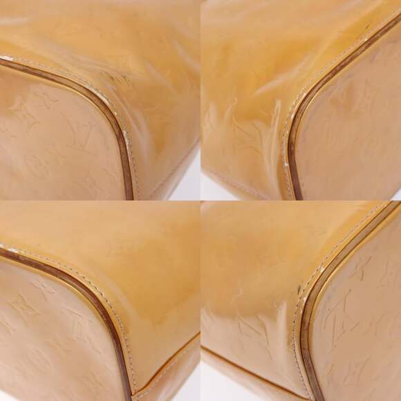 LOUIS VUITTON Monogram Vernis Houston Bag Marshmallow Pink M91302 - Picture 10 of 13